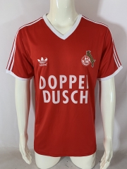 Retro Version 80-81 FC Köln Away Red Thailand Soccer Jersey AAA-503