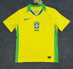 （s-4xl）Five Stars 2025-26 Brazil Home Yellow  Thailand Soccer Jersey AAA-2483
