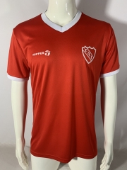 1982-85 Retro version Club Atlético Independiente Home Red Thailand Soccer Jersey AAA-503