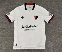 2025-26 Newell's Old Boys Away White Thailand Soccer Jersey AAA