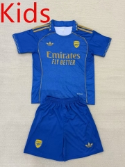 2025-26 Concept version Arsenal Blue Kids/Youth Soccer Uniform-AY