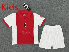2025-26 Ajax Home White Kid/Youth Soccer Uniform-5526