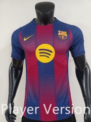 Player Version 2025-2026 Barcelona Home Red&Blue Thailand Soccer Jersey AAA-1959