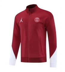 2025-26 Jordan Paris SG Red Thailand Soccer Jacket-LH