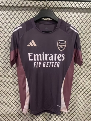 （s-4xl）2025-26 Arsenal Purple  Thailand Training Soccer Jersey-9070