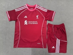 Correct Version 2025-26 Liverpool Home Red Soccer Uniform-718