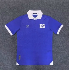 2025-26 El Salvador Home Blue Thailand Soccer Jersey AAA-2483