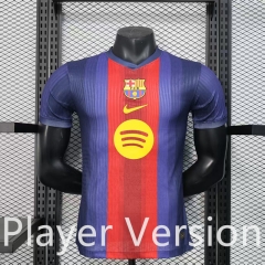 Player version 25-26 Barcelona Blue&Red Thailand Soccer Jersey AAA-888