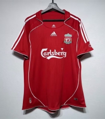 Retro Version 06-07  Liverpool Home Red  Thailand Soccer Jersey AAA-2483
