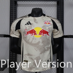 Player version 2025-26 Red Bull Bragantino Khaki Thailand Soccer Jersey AAA-888