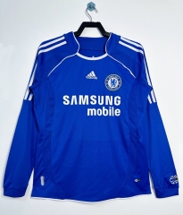Retro Version 2006-07 Chelsea Home Blue Thailand LS Soccer Jersey AAA-811