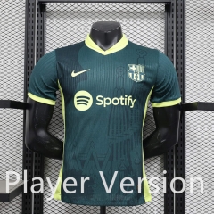 Player Version 2025-2026 Barcelona Special Edition Green Thailand Soccer Jersey AAA-888