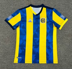 (s-4xl)2025-26 Rosario Yellow&Blue Thailand Soccer Jersey AAA-512