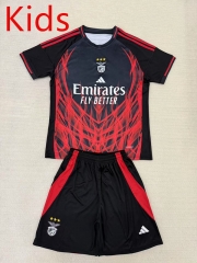 2024-25 Concept version Benfica Black&Red Kids/Youth Soccer Uniform-0499