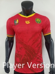 Player version 2025-26 Cameroon Away Red Thailand Soccer Jersey-1959
