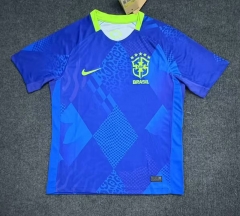 （s-4xl）Five Stars 2025-26 Brazil Away Blue Thailand Soccer Jersey AAA-2483