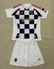 2025-26 Real Salt Lake Away White&Black Soccer Uniform-AY