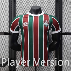 Player Version 2025-26 Fluminense de Feira Red&Green Thailand Soccer Jersey AAA-888