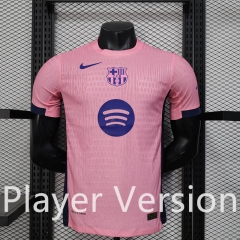 Player Version 2025-2026 Special Edition Barcelona Pink Thailand Soccer Jersey AAA-888
