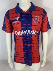 1995-96 Retro version  San Lorenzo Home Red Thailand Soccer Jersey AAA-811