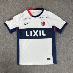 2025-26  Kashima Antlers Away White Thailand Soccer Jersey AAA-417