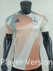Player Version 2025-26  Spain Away White Thailand Soccer Jersey AAA-1959