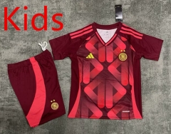2025-26 Italy Away Red Soccer Uniform-9070