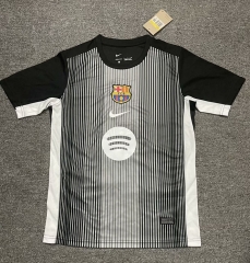 25-26  Barcelona Goalkeeper Black Thailand Soccer Jersey AAA-7074