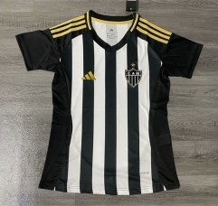 2025-26 Atlético Mineiro Home White &Black Women Thailand Soccer Jersey AAA-7902