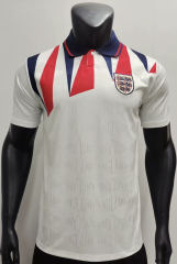 Retro Version 1992 England Home White Thailand Soccer Jersey AAA-1763
