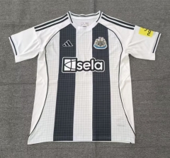 2025-26 Newcastle United Home White&Black Thailand Soccer Jersey AAA-7209