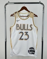 2025 city Version Chicago Bulls White #23 NBA Jersey-311