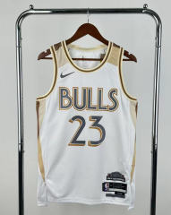 2025 city Version Chicago Bulls White #23 NBA Jersey-311