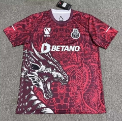 25-26  Porto Pink  Thailand Soccer Jersey AAA-1146