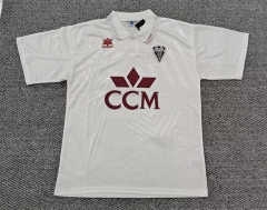 Retro version95-96 Albacete Balompié Home White Thailand Soccer Jersey AAA-0141