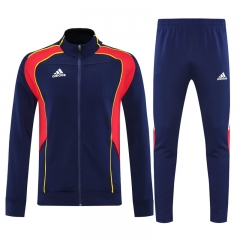 2025-26 Adidas Royal Blue&Red Soccer Thailand Jacket Uniform-4627