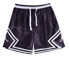 （xs-4xl） AJ Black&Grey Shorts-4370