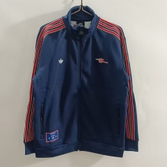 2025-26 Arsenal Blue Wear Thailand Trench Coats-0255