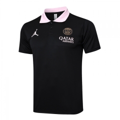 2024-2025 Jordan Paris SG Black Thailand Polo Jersey-815