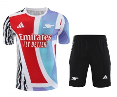 2025-26  Arsenal Blue&White Soccer Uniform-418