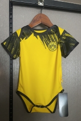 2025-26 Borussia Dortumund Home Yellow  Baby Soccer Uniform-CS