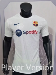 Player version 25-26 Special Edition Barcelona White  Thailand Soccer Jersey AAA-9609