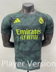 Player version 2025-26 Real Madrid Special Edition Green Soccer Jersey AAA-8610