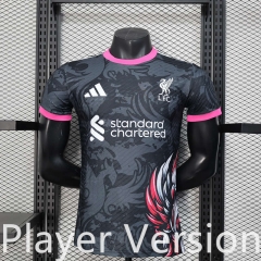 Player version 2025-26 Liverpool Black  Thailand Soccer  Jersey AAA-888