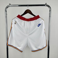 2025 city edition version  NBA Golden State Warriors White Shorts-311