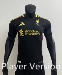 Player version 2025-26 Liverpool Black  Thailand Soccer Training Jersey AAA-4506