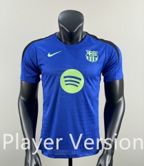 Player version 2025-26 Barcelona  Blue Thailand Soccer Training Jersey-418