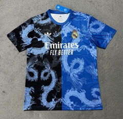 (s-4xl)2025-26 Real Madrid Special Edition Blue Soccer Jersey AAA-4506
