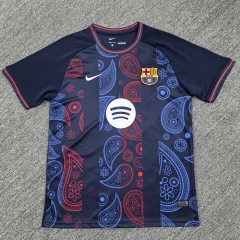 2024-25  Barcelona Blue Thailand Training Soccer Jersey-4927