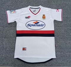 Retro version 01-02 RCD Mallorca Away White Thailand Soccer Jersey AAA-0141